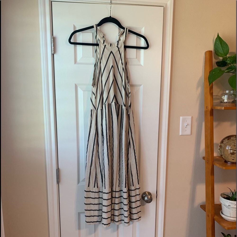 Heavy linen type dress